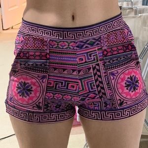BlackMilk Clothing XS Cuffed Shorts